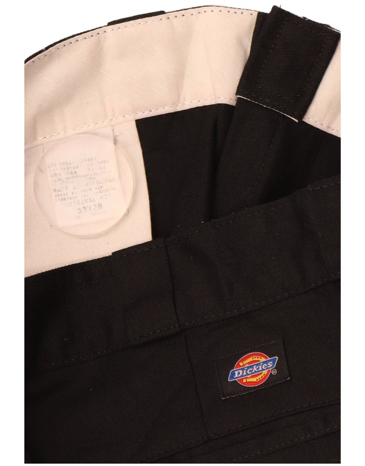 Dickies Straight Chino-bukser til mænd W36 L28 Sort polyester