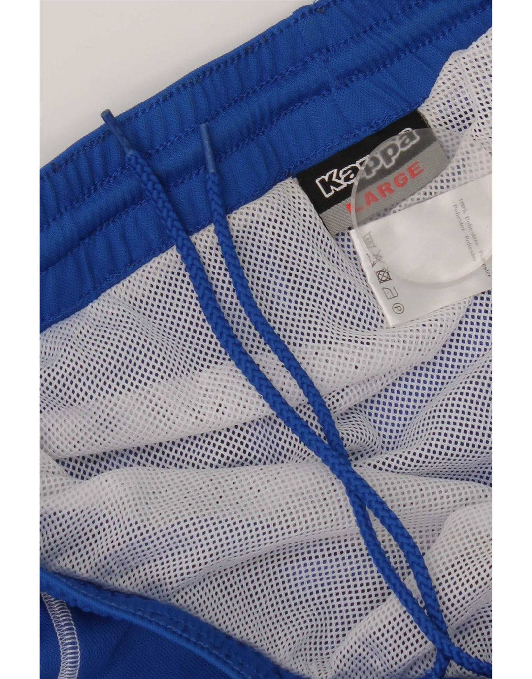 Kappa Herre grafiske sportsshorts store blå polyester