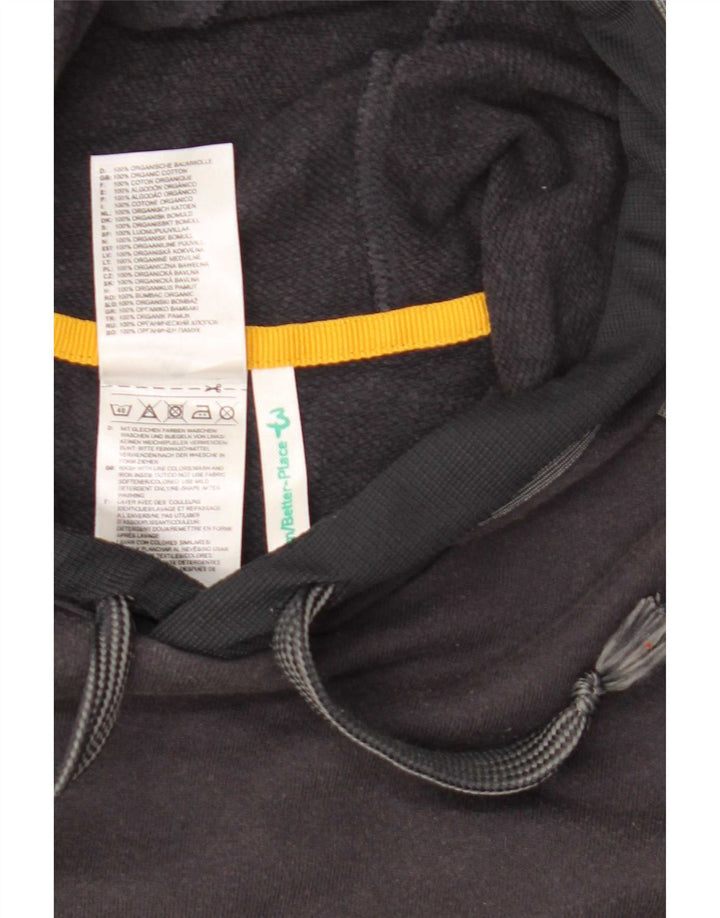 Adidas Herre hættetrøje Jumper Medium Sort Colourblock Bomuld