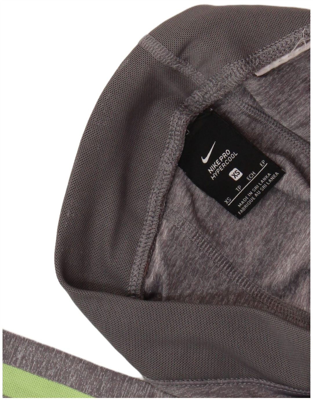 NIKE Grafiske Leggings til kvinder UK 6 XS Grå