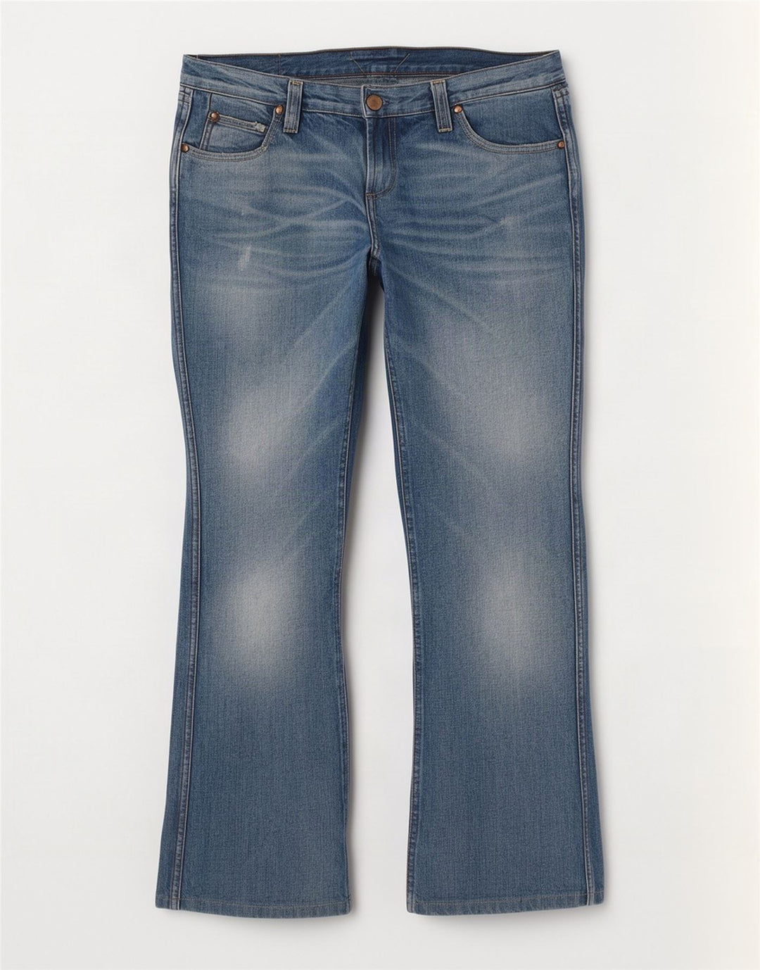 Meltin' Pot Dame Nicole Bootcut Jeans W30 L28 Blå