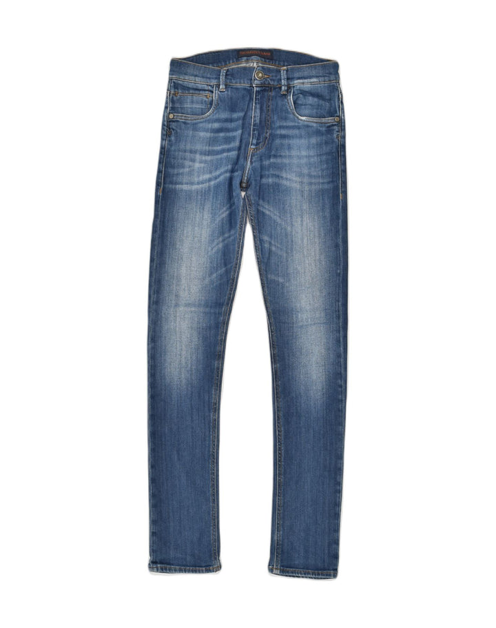 TRUSSARDI Womens Skinny Jeans W30 L32  Blue Cotton | Vintage Trussardi | Thrift | Second-Hand Trussardi | Used Clothing | Messina Hembry 