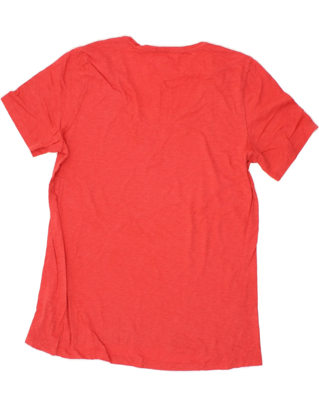 L.L.BEAN Womens T-Shirt Top UK 14 Medium Red Cotton Vintage L.L.Bean and Second-Hand L.L.Bean from Messina Hembry 