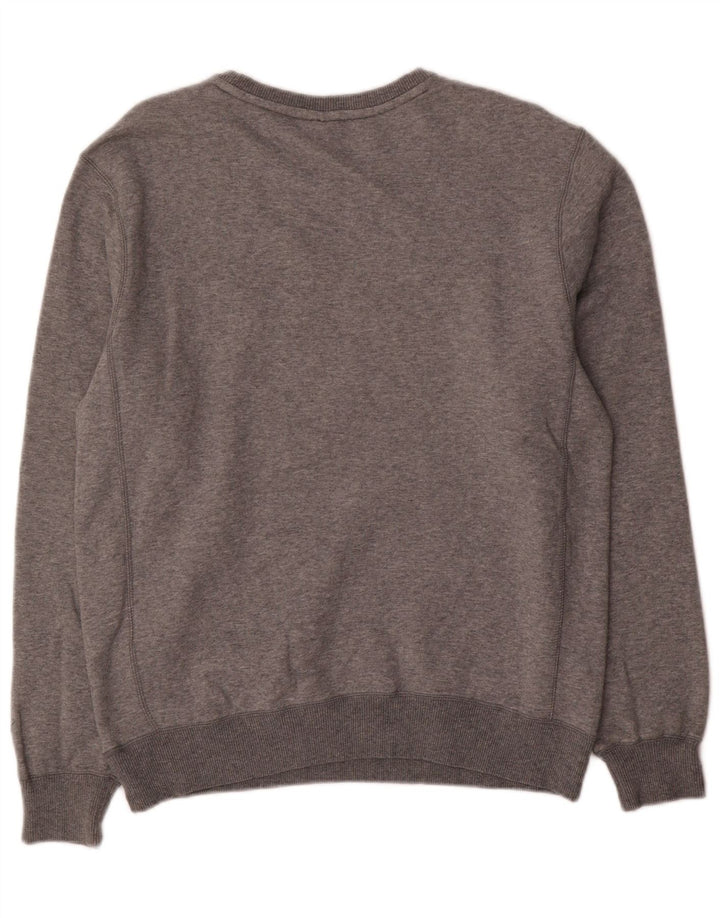 Puma Herre Grafisk Regular Fit Sweatshirt Jumper Medium Grå Bomuld