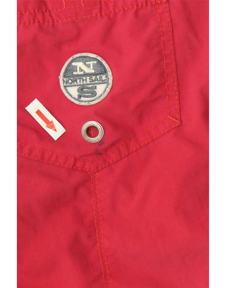 North Sails Herre grafiske badeshorts Medium Pink Polyamid