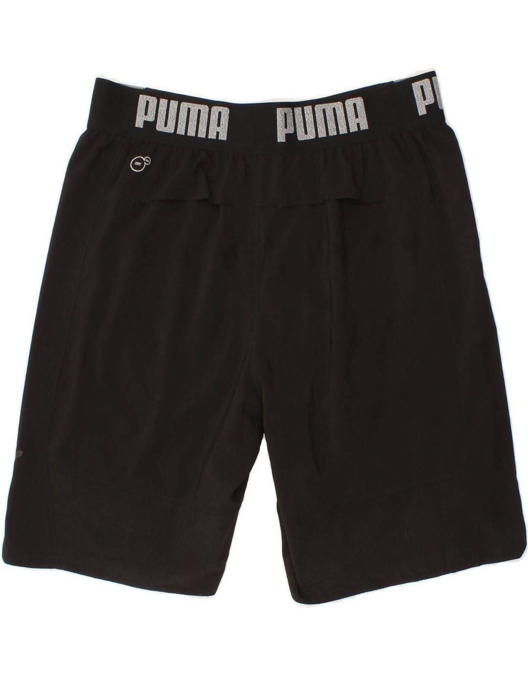 PUMA Mens Graphic Sport Shorts Medium Black Vintage Puma and Second-Hand Puma from Messina Hembry 
