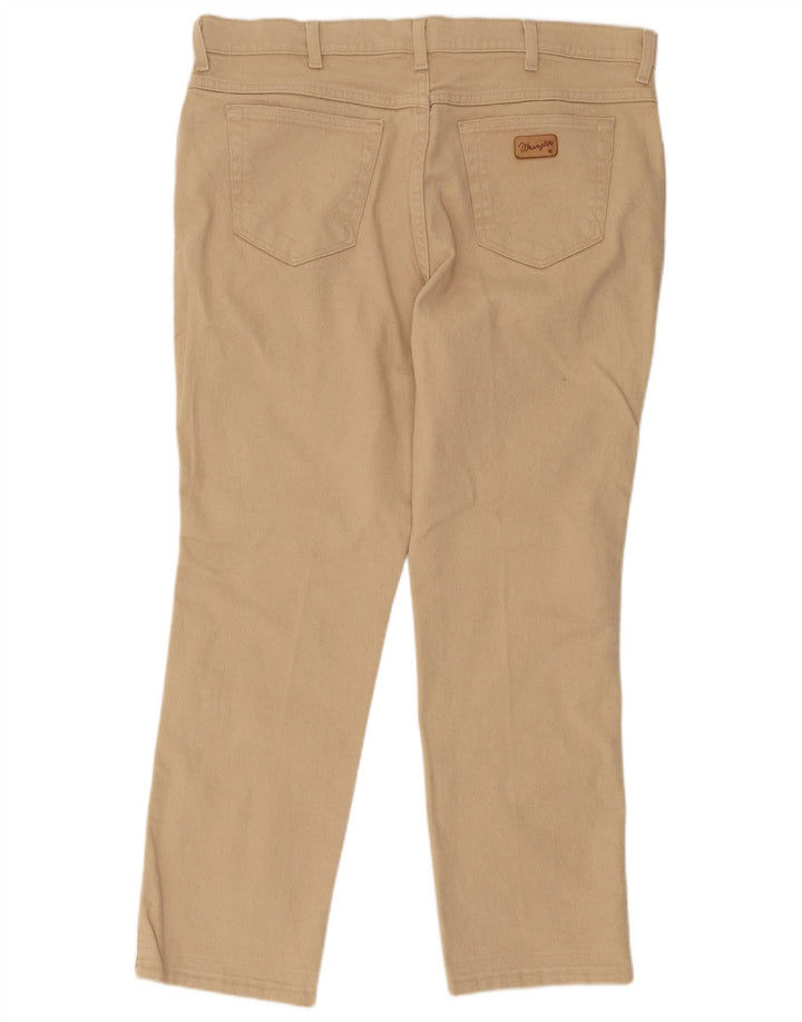 Wrangler Straight Jeans til mænd W40 L30 Beige