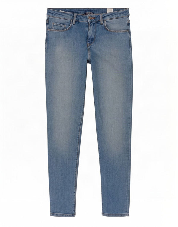 Tommy Hilfiger Dame Como RW Jegging Jeans W29 L28 Blå Bomuld