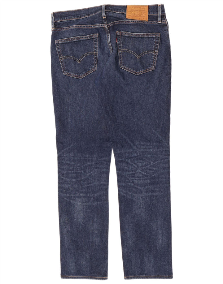 Levi's Herre 511 Tapered Slim Jeans W32 L29 Blå Bomuld