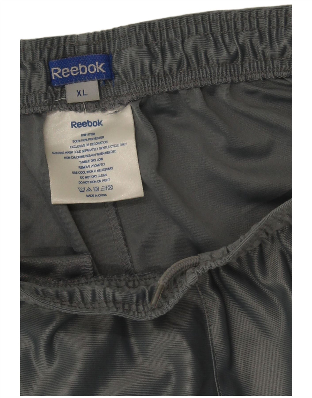 Reebok Herre Sportshorts XL Grå Colourblock Polyester