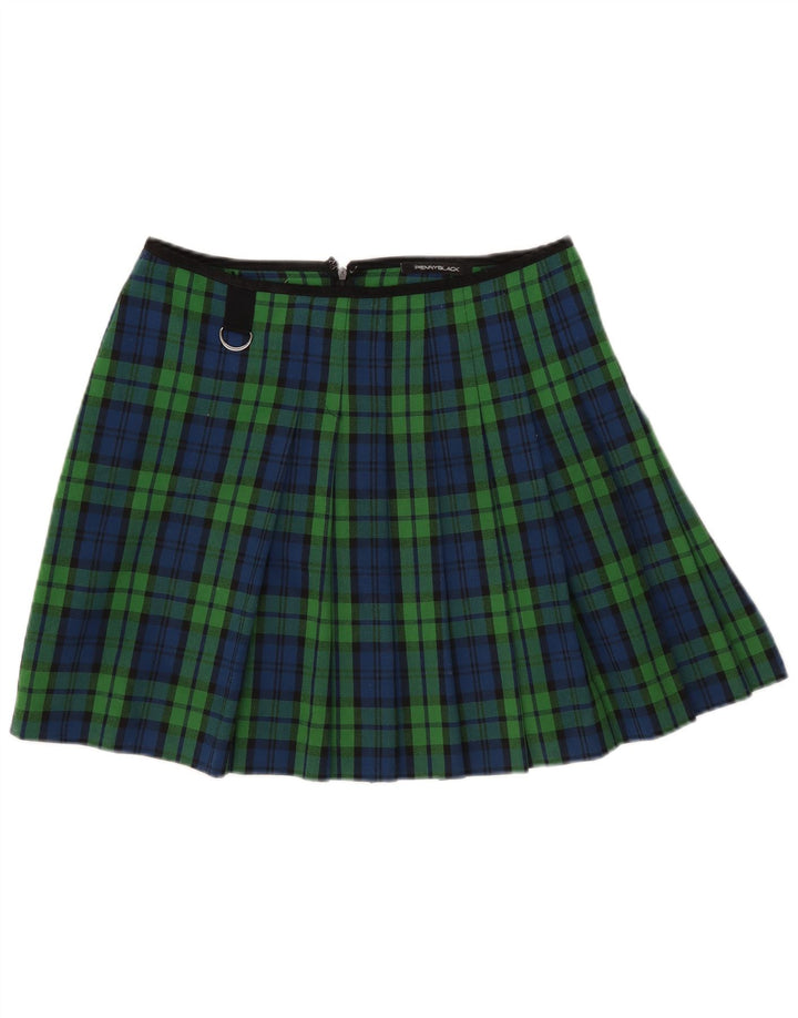 Penny Black Dame Mini-nederdel W31 Medium Green Check