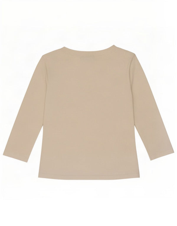 Zara Womens Crop Top 3/4 ærme UK 12 Medium White