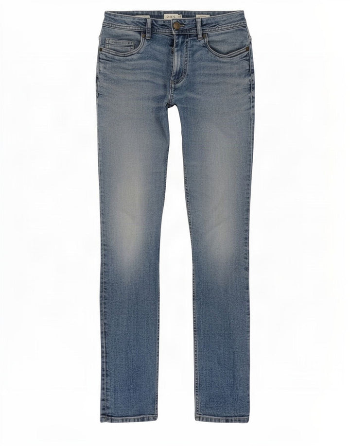Dacks Herre Slim Jeans IT 48 Medium W30 L31 Blå