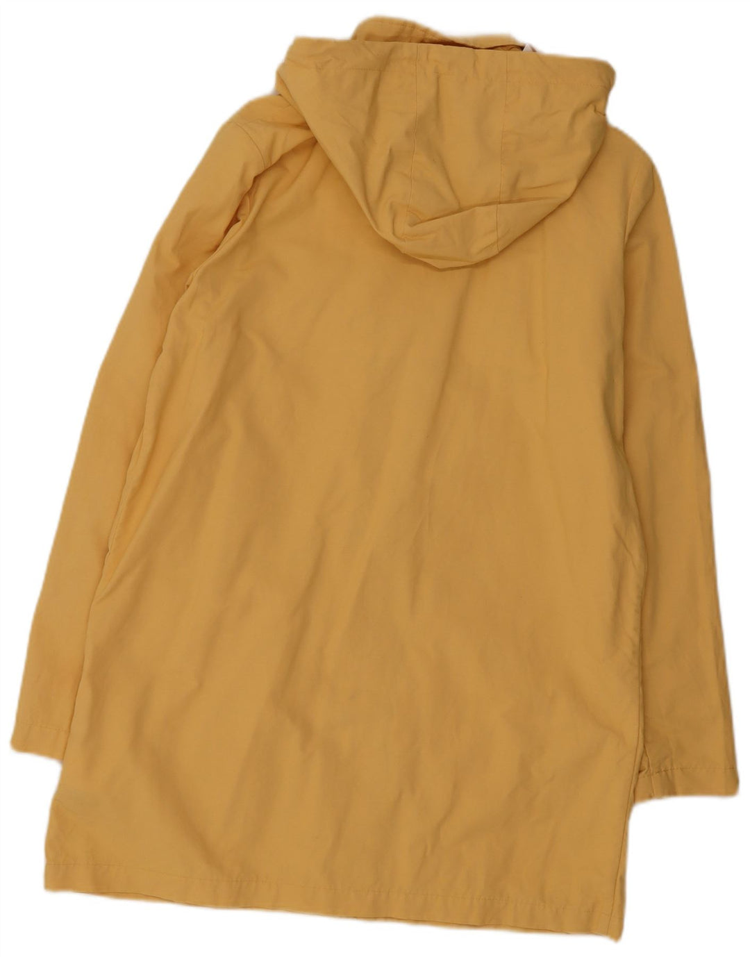 Roxy Dame Hooded Parka Jacket UK 16 Stor Gul Bomuld