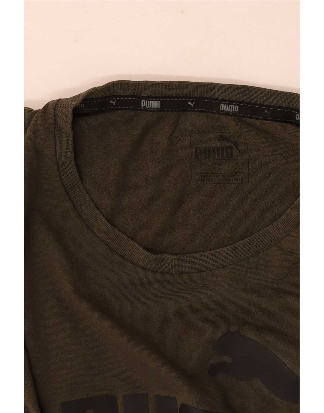 Puma Herre grafisk T-shirt Top Medium Khaki