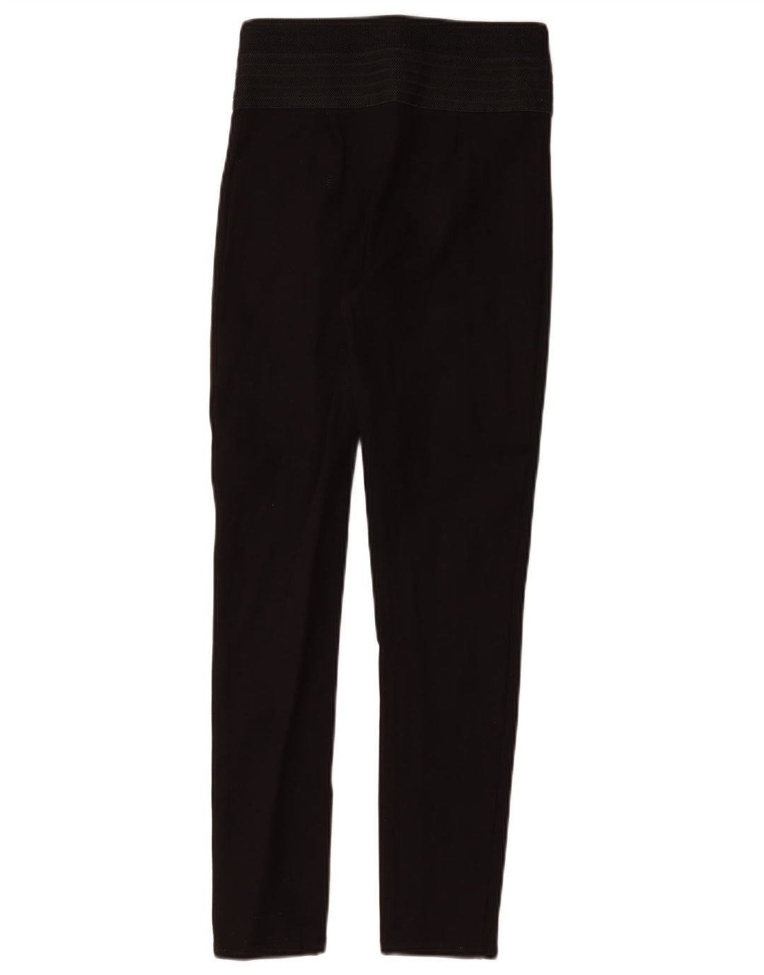 Zara Dame Slim Casual Bukser Small W26 L28 Sort Polyethylen