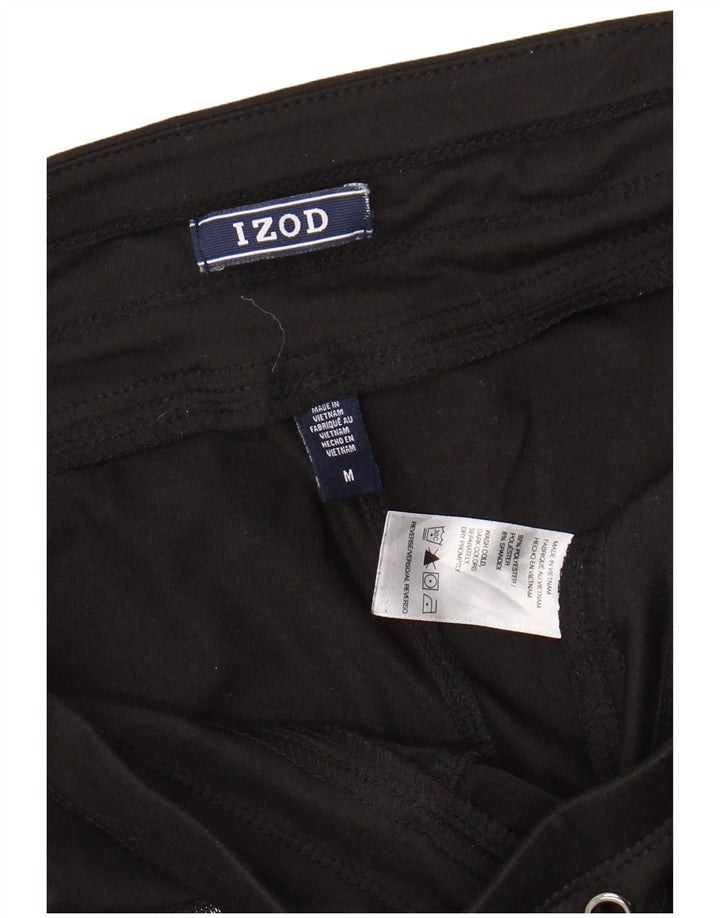 IZOD Træningsdragtsbukser til kvinder UK 14 Medium Sort Polyester