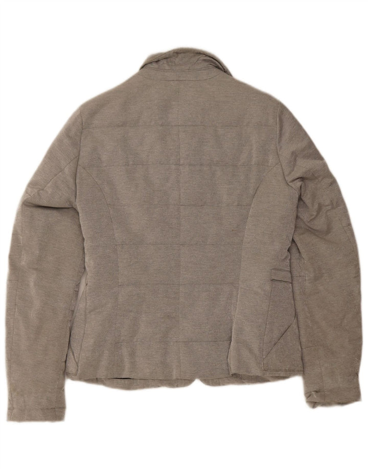 PEUTEREY Polstret jakke til kvinder IT 44 Mellemgrå bomuld