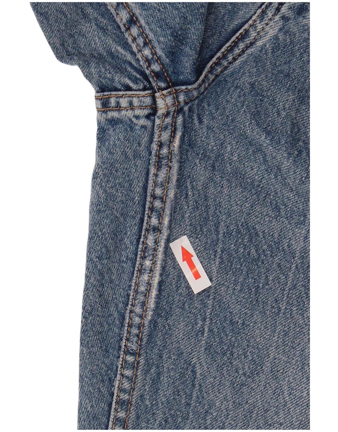 Zara Herre Tapered Jeans EU 40 Medium W31 L26 Blå Bomuld