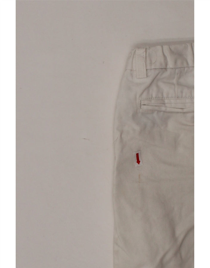 POLO RALPH LAUREN Drenge Chino Shorts 6-7 år W22 Hvid Bomuld