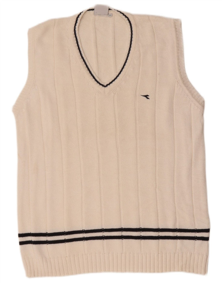 Diadora Herre Vest Tank Top XL Hvid Bomuld