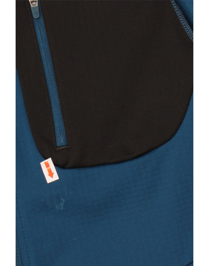 Puma Hættetrøje med lynlås til mænd Small Blue Colourblock