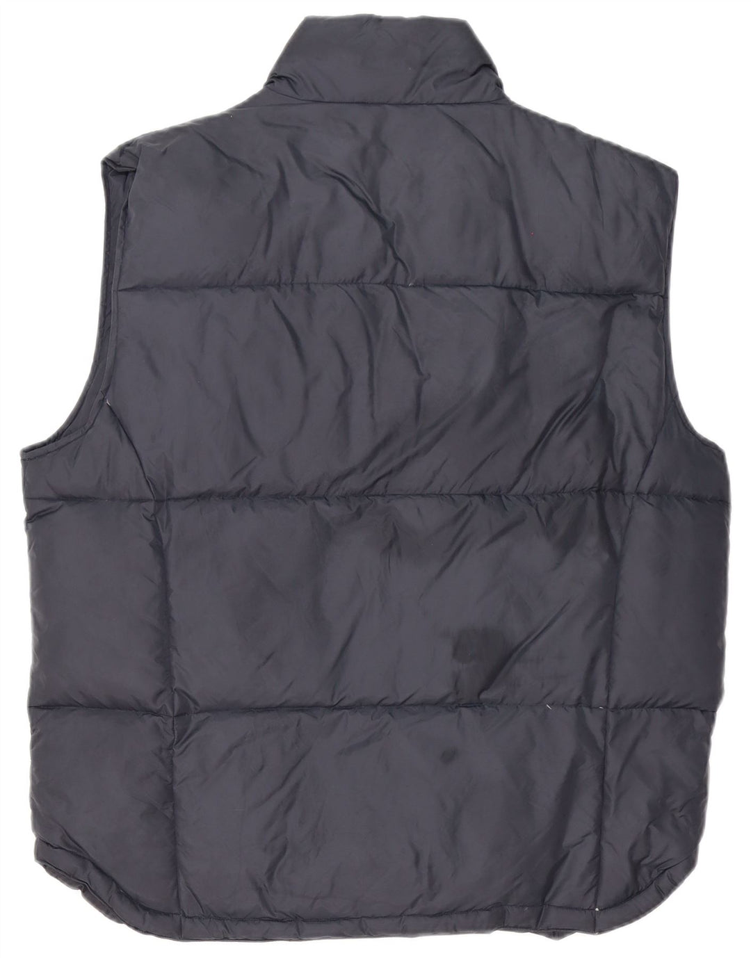 Asics Herre Polstret Gilet UK 40 Large Navy Blue Nylon