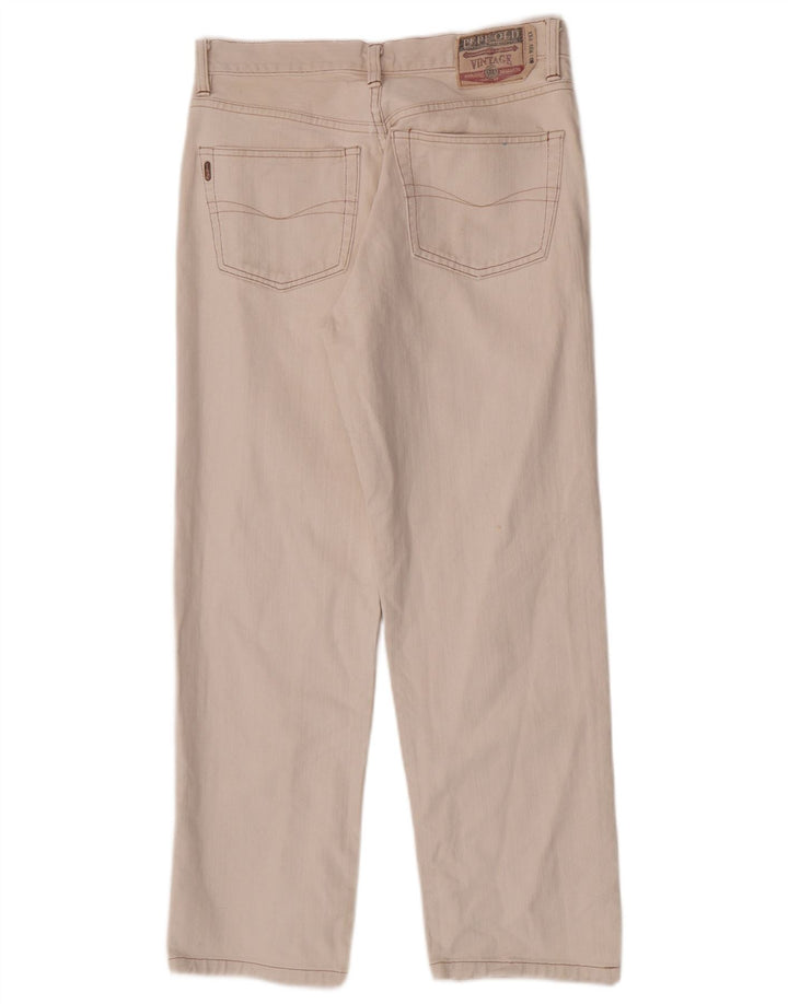 PEPE Jeans Straight Jeans til mænd W32 L28 Off White Bomuld