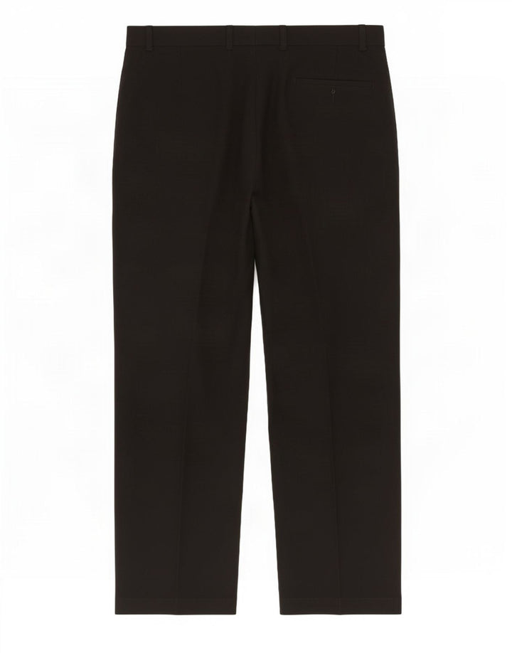 Marks & Spencer Straight Suit bukser til mænd W36 L29 sort polyester