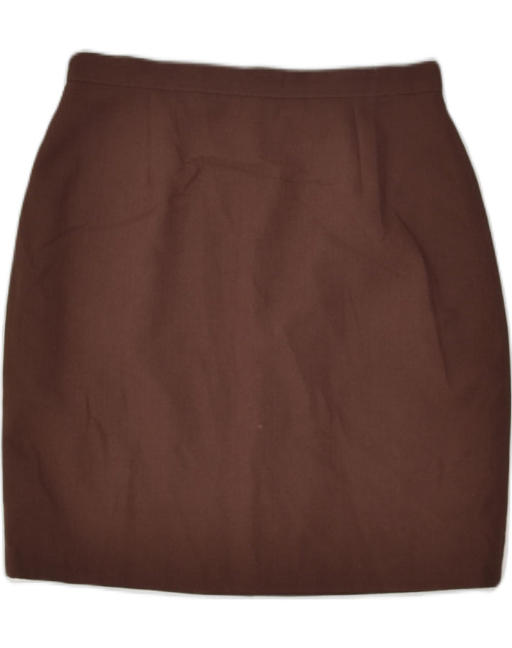 VINTAGE Womens Pencil Skirt Medium W28  Brown | Vintage Vintage | Thrift | Second-Hand Vintage | Used Clothing | Messina Hembry 