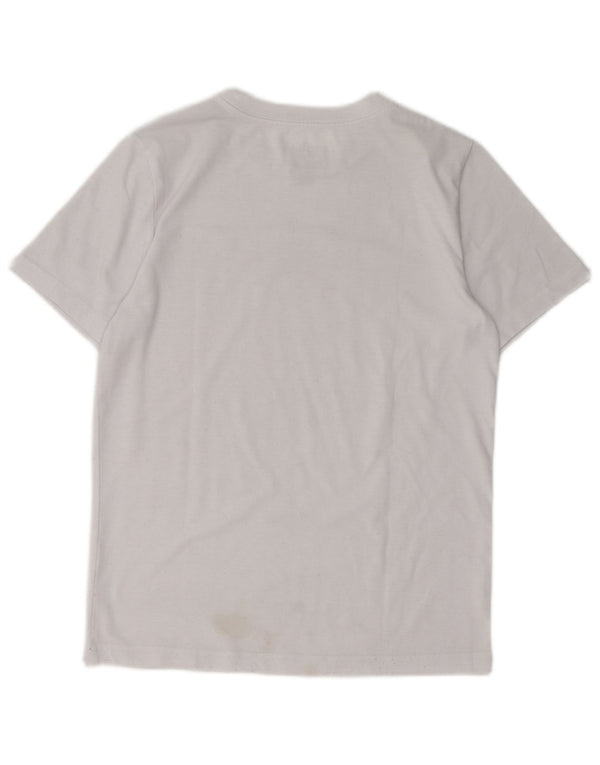 Jordan Boys Grafisk T-Shirt Top 12-13 År Stor Hvid Polyester