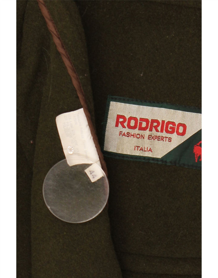 Rodrigo Herre Duffle Coat UK 44 2XL Sort Uld