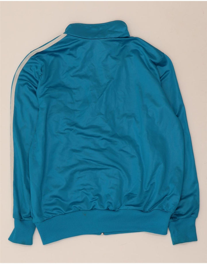 Adidas træningsdragt topjakke til kvinder EU 46 Stor blå polyester