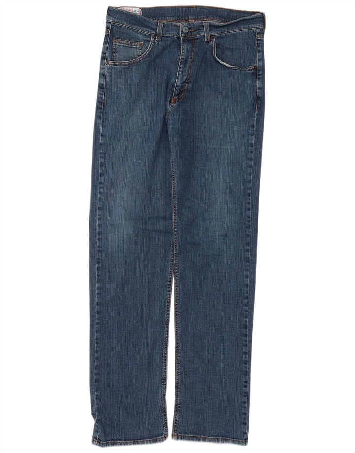 Rifle Herre Straight Jeans W33 L33 Blå Bomuld