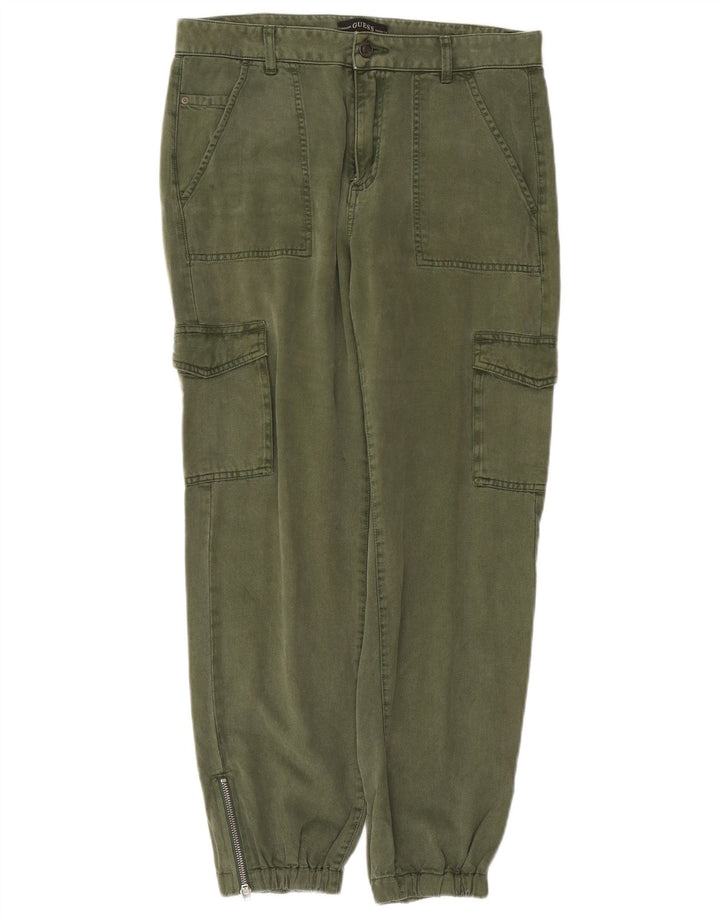Guess Joggers Cargo Bukser til kvinder W28 L29 Grøn