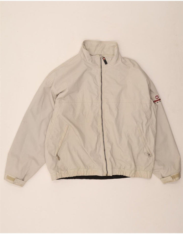 Murphy & Nye Herre Windbreaker Jacket UK 42 XL Hvid