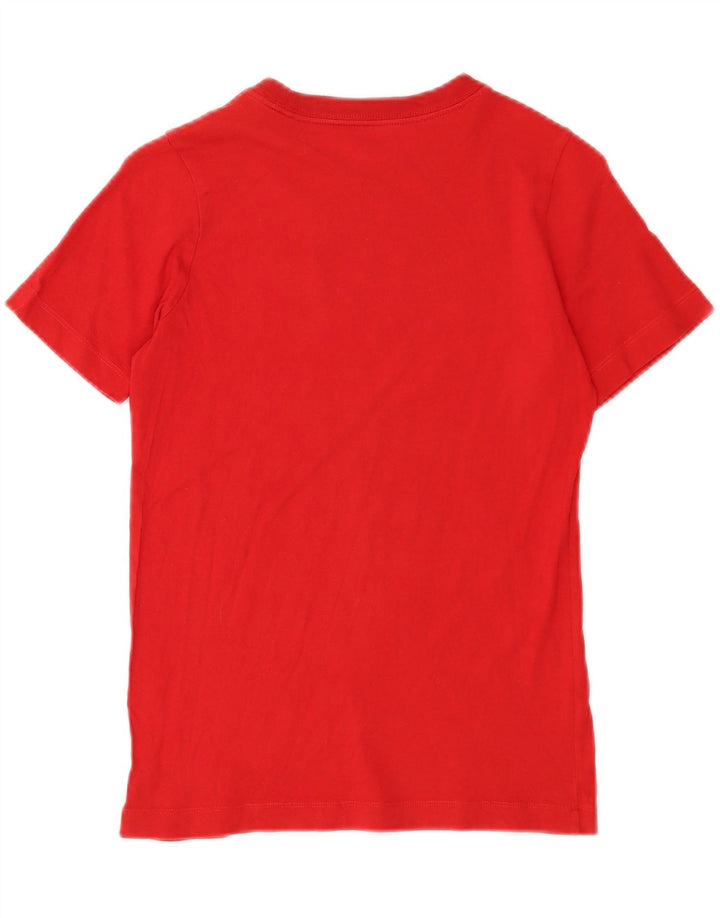 Nike Boys Standard Fit Grafisk T-Shirt Top 10-11 år Medium Rød
