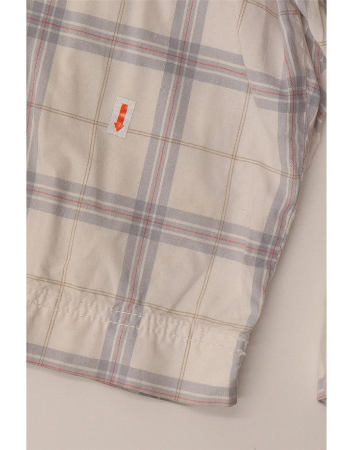 CALVIN KLEIN Herre Cargo Shorts W32 Medium White Ternet Bomuld