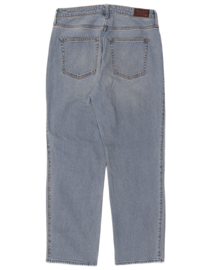 SUPERDRY lige damejeans W29 L27 blå bomuld