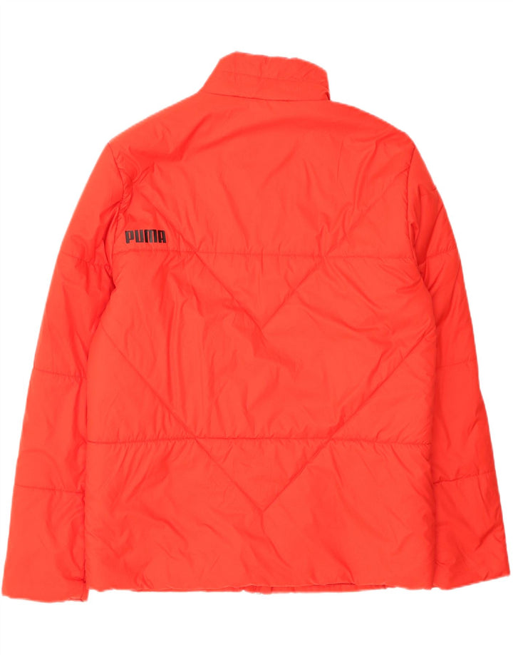 PUMA Mens Padded Jacket UK 40 Large Red Polyester Vintage Puma and Second-Hand Puma from Messina Hembry 
