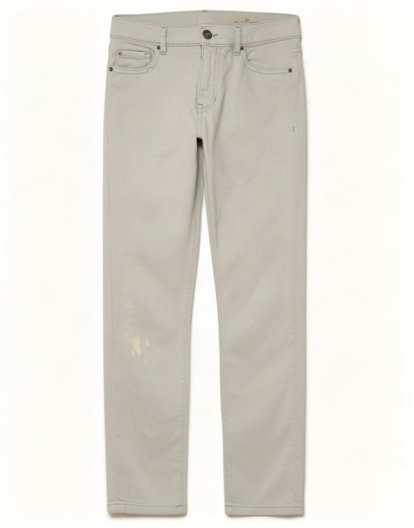 Hugo Boss Dame High Rise Slim Jeans W28 L26 Blå
