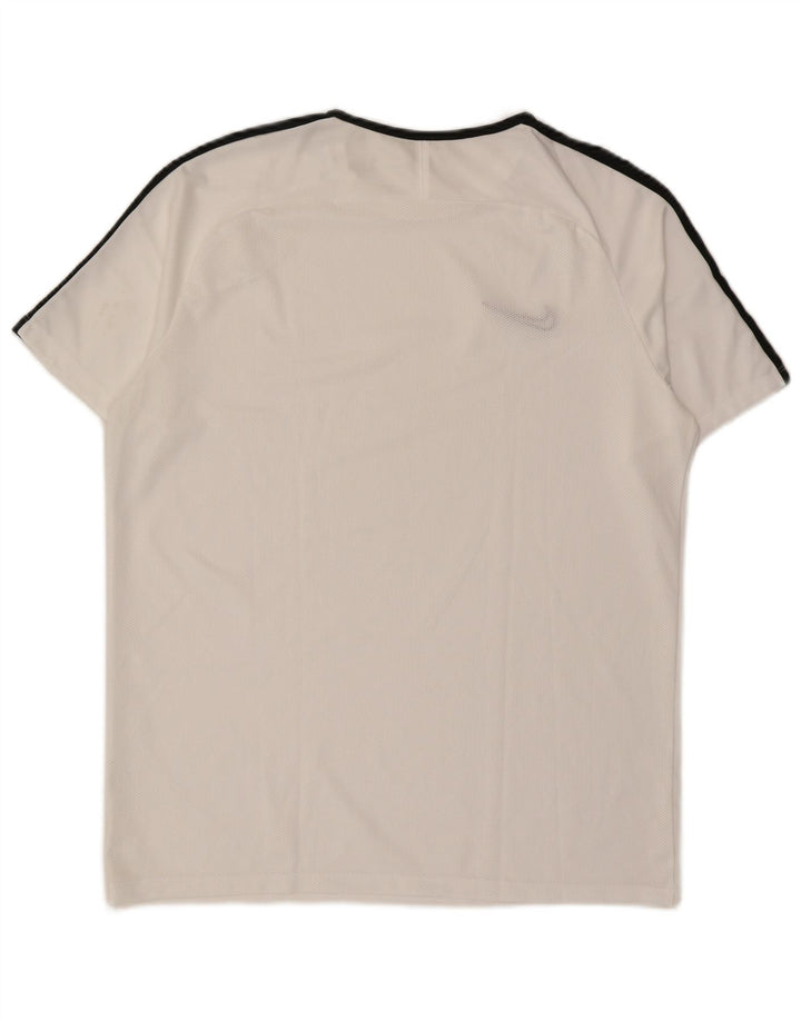 Nike Herre Dri Fit T-Shirt Top XL Hvid Colourblock