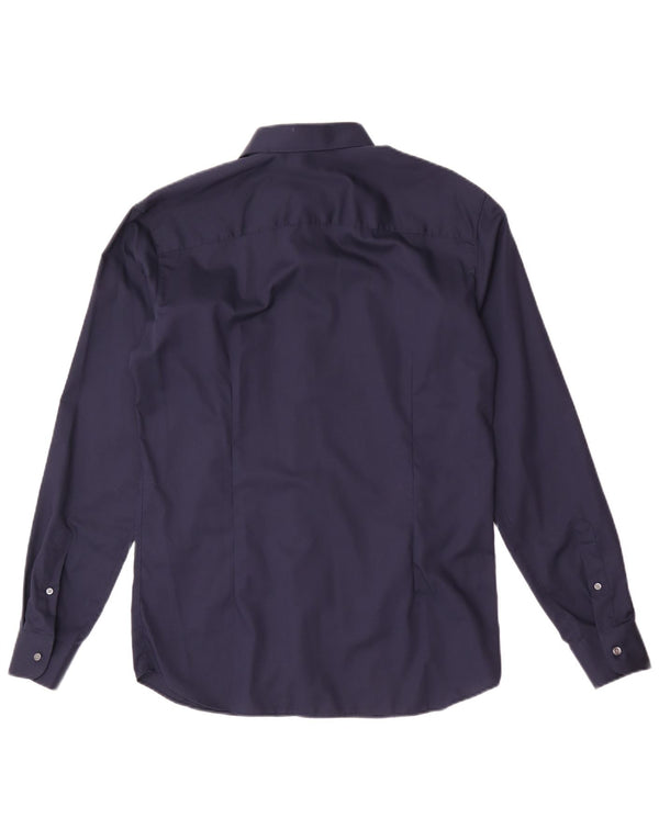 Jack & Jones Herre Regular Fit skjorte Medium marineblå bomuld