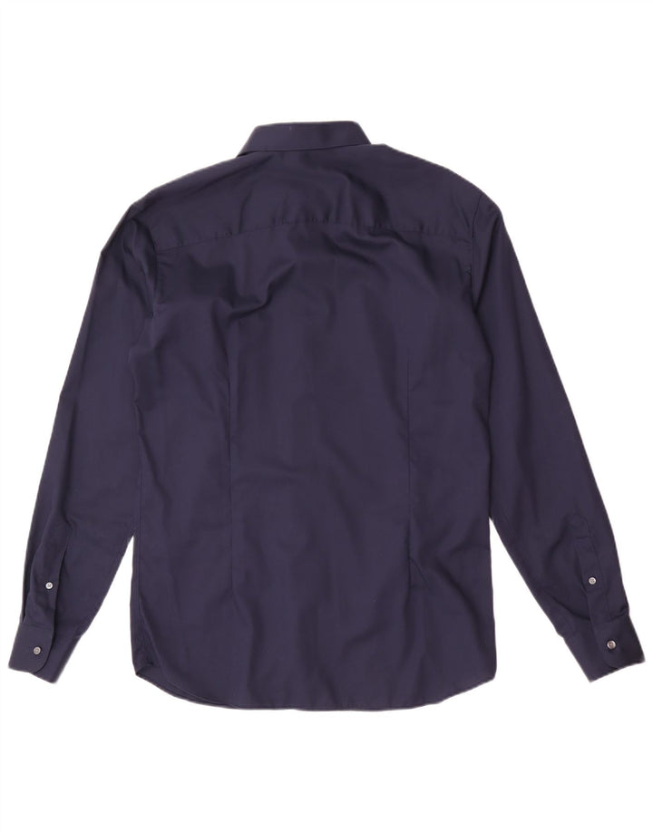 Jack & Jones Herre Regular Fit skjorte Medium marineblå bomuld