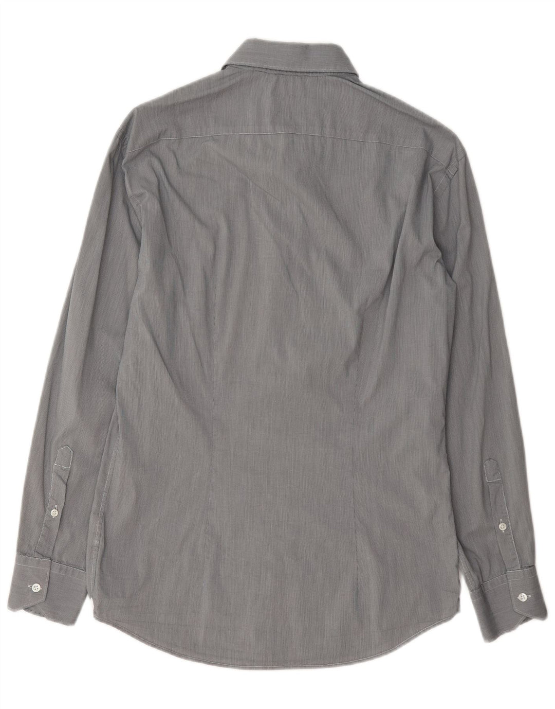 Trussardi herreskjorte str. 39 Medium Grey Houndstooth