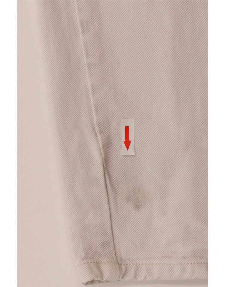 Carhartt Herre Slim Jeans W28 L28 Hvid Bomuld