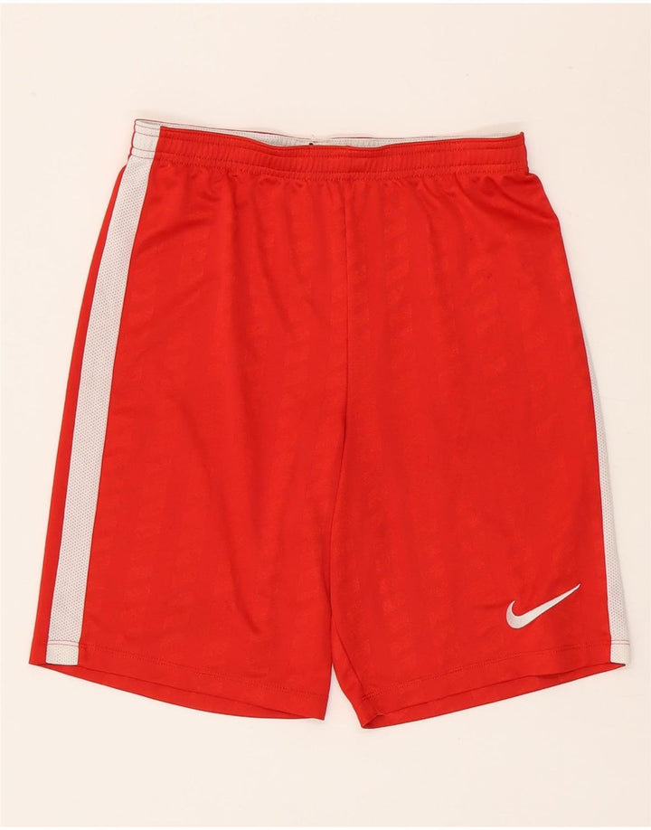 Nike Herre Dri Fit Sportshorts Små røde Colourblock Polyester
