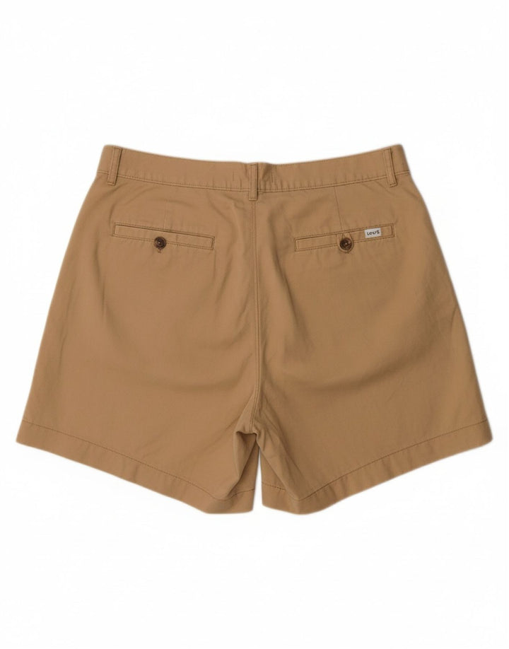 LEVI'S Mens Pegged Chino Shorts WS30 Medium Beige Cotton