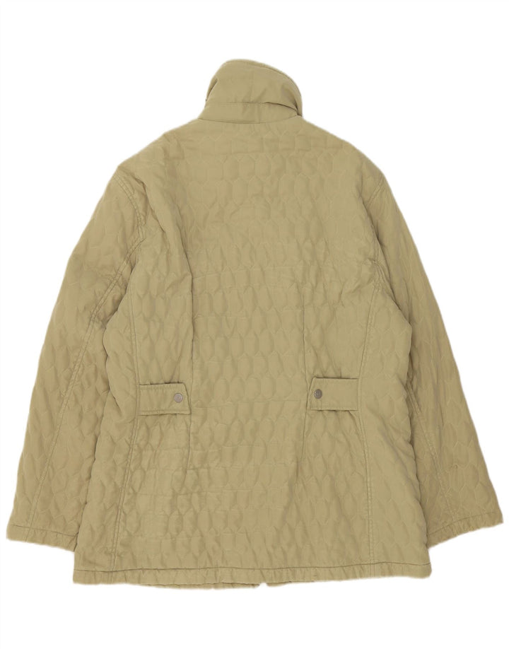 Belfe & Womens Oversized Quiltet Jakke UK 12 Medium Khaki