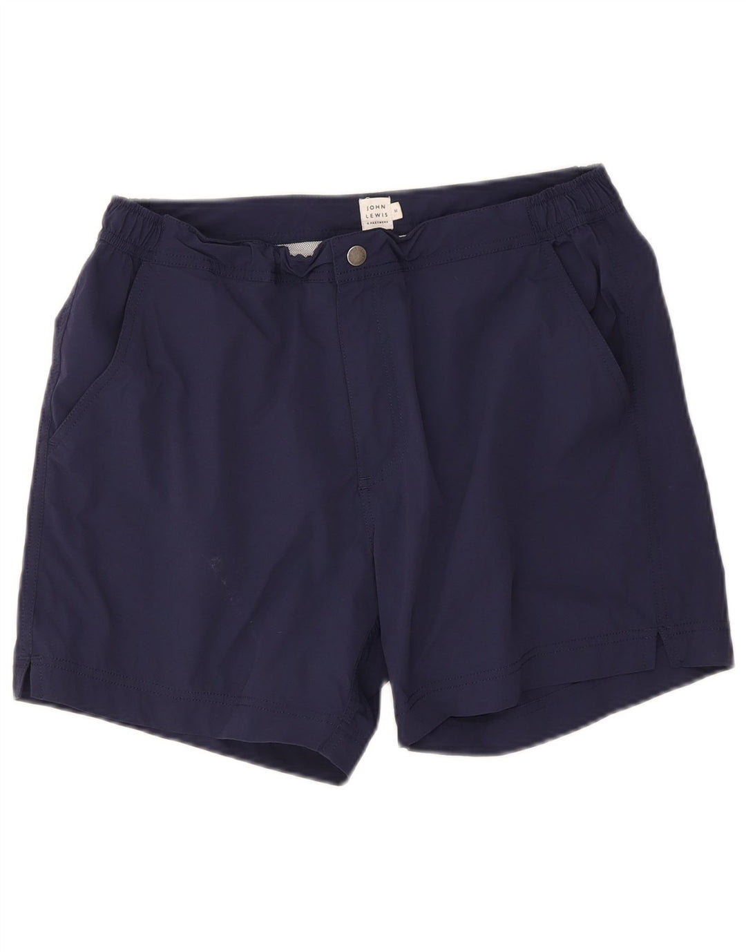 John Lewis Badeshorts til mænd mellem marineblå nylon